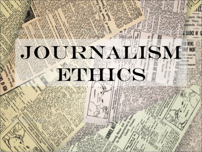 Etica del giornalismo