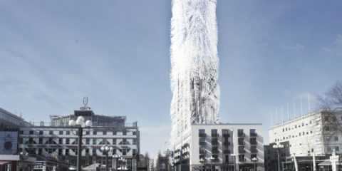 Eolico: a Stoccolma sorge il grattacielo peloso (Video)