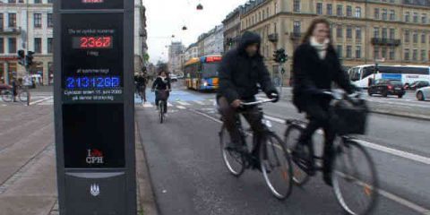 A Copenhagen 380 semafori intelligenti per biciclette e bus