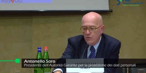 Seminario FUB su M2M: intervento di Antonello Soro, Garante Privacy