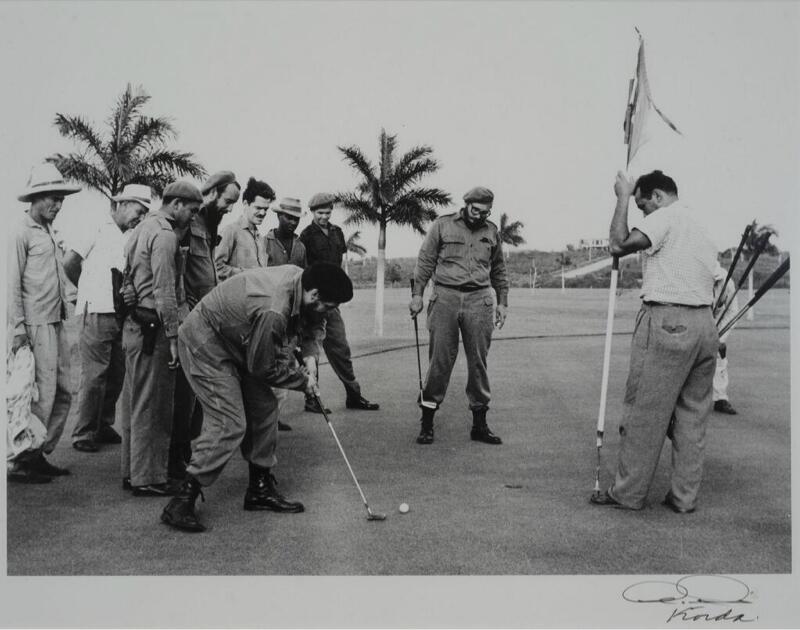 Golf all'Avana: Che Guevara al tiro con Fidel Castro