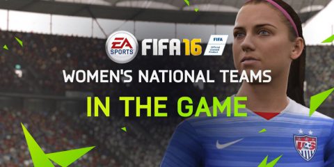 FIFA 16 includerà per la prima volta le nazionali femminili (video)