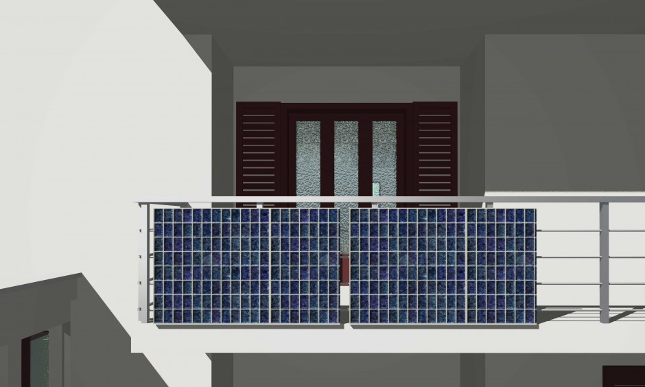 Fotovoltaico sul terrazzo