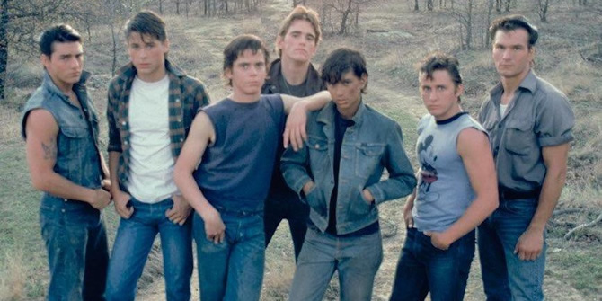 Tom Cruise, Rob Lowe, Thomas Howell, Ralph Macchio, Matt Dillon, Emilio Estevez, Patrick Swayze