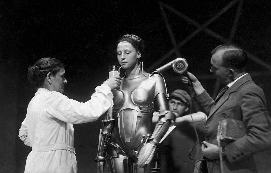 Sul set di Metropolis, Fritz Lang 1926 