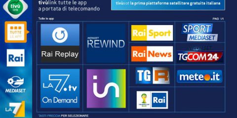 tivùlink, nuova app di tivùsat porta l’on-demand sul telecomando