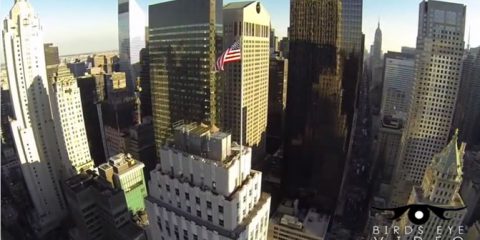 Video Droni. New York di giorno e di notte vista dal drone
