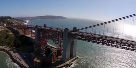 Video Droni. San Francisco, il Ponte e la Baia visti da DJI Phantom