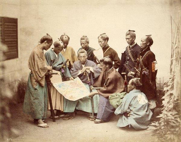 Samurai: Foto del Clan Chosyu nel 1860 