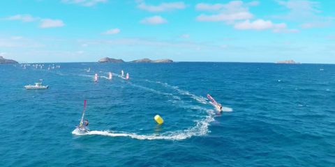 Video Droni. La St. Barth Fun Cup 2015 di Windsurf vista dal drone