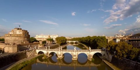 Roma: La magia della città millenaria vista dal drone