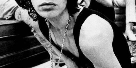 Mick Jagger, che ieri ha festeggiato i 72 anni, nel 1972 a Londra