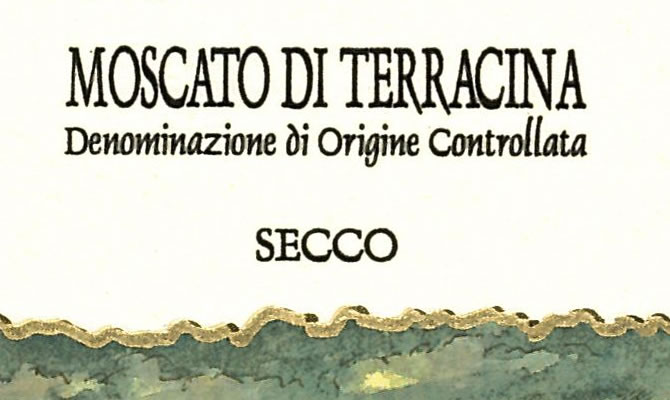 Moscato di Terracina Secco Oppidum