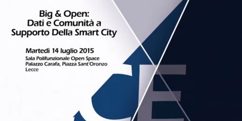 “Big & Open: dati e comunità a supporto della Smart City” – Intervento di Paolo Testa