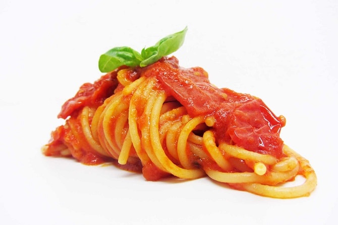 piatto di spaghetti