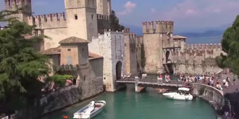 Il Lago di Garda e i suoi tesori visti dal drone