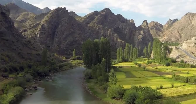 Le bellezze della Turchia orientale viste dal drone