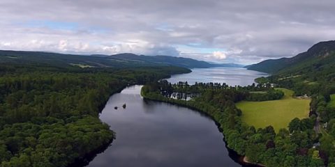 Video Droni. Tra verde, laghi e boschi… lo spirito della Scozia vista dal drone