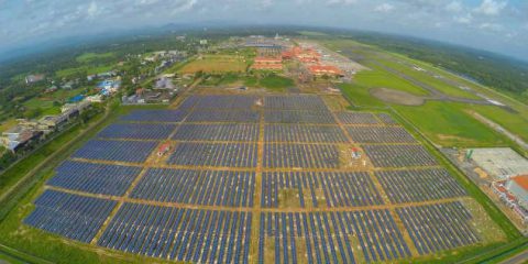 Efficienza energetica, in India il primo aeroporto al 100% solare