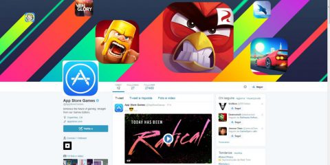 Apple lancia un canale Twitter dedicato ai videogiochi