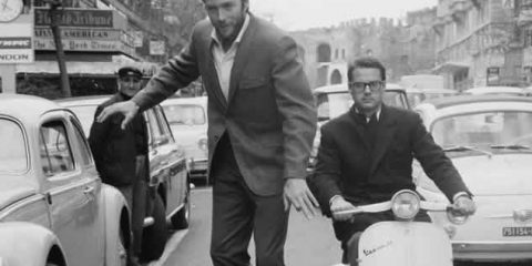 Quattro ruote per una star: Clint Eastwood sullo skateboard a Roma (1965)