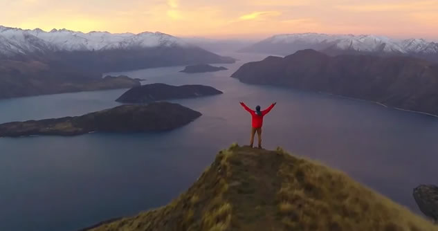 La Nuova Zelanda vista dal drone