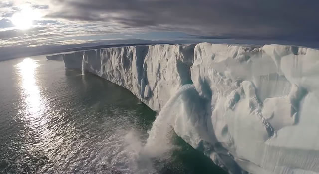 L’Artico visto dal drone