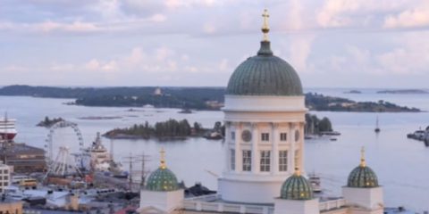 Video Droni. Benvenuti ad Helsinki, la capitale più a nord d’Europa vista dal drone