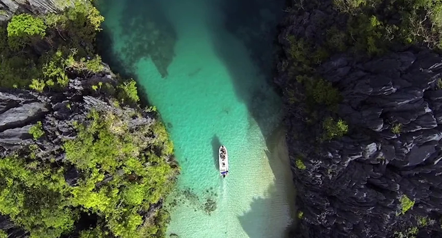 Palawan, il mare che hai sempre sognato visto dal drone