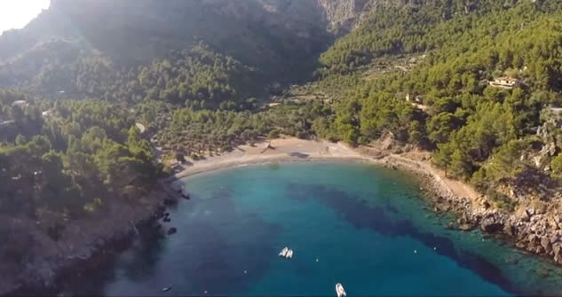 Majorca (Spagna) vista dal drone