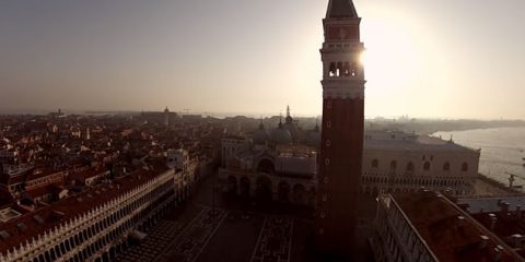 Venezia e la sua fiaba vista dal drone