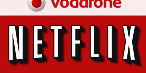 Netflix, accordo con Vodafone Italia per 4G e fibra