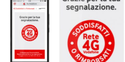 Vodafone ‘We Care’: soddisfatti o rimborsati sulla rete 4G