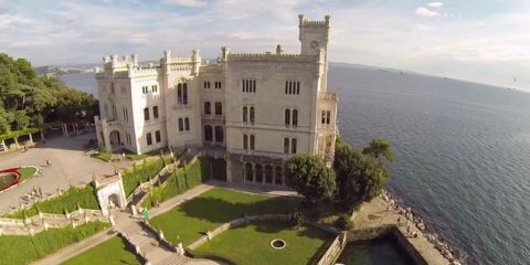 Il castello del Miramare a Trieste