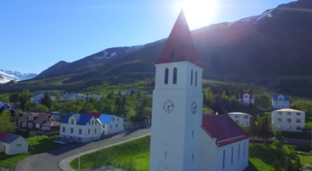 L’Islanda vista dal drone