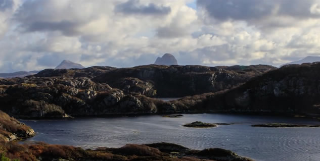 Le Highland scozzesi viste dal drone