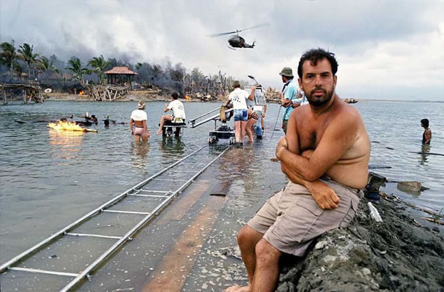 Francis Ford Coppola sul set di Apocalypse Now 