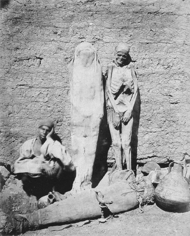 Venditore di mummie in Egitto (1875)