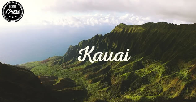 Kauai (Hawai), l’isola del cinema, vista dal drone