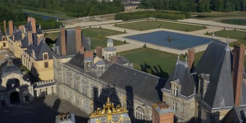 Video Droni. Il Castello di Fontainebleau visto dal drone