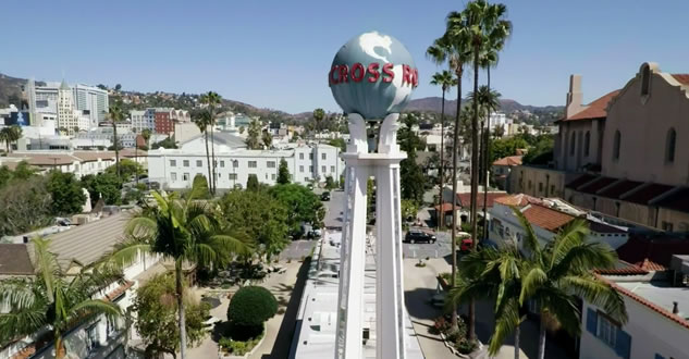 Los Angeles vista dal drone