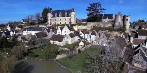 Video Droni. Montrésor, uno dei più bei villaggi di Francia visto dal drone