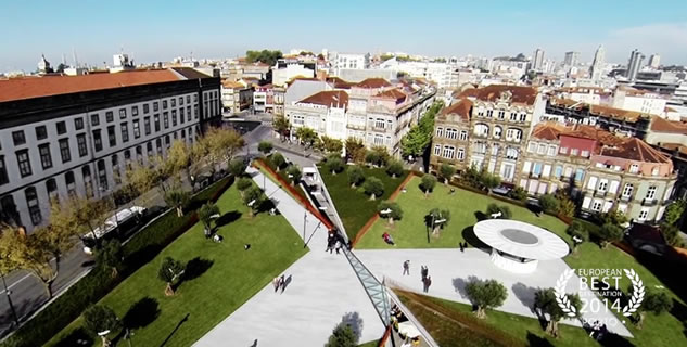Porto vista dal drone