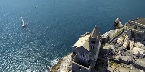 Porto Venere (la Spezia) e le sue bellezze viste dal drone