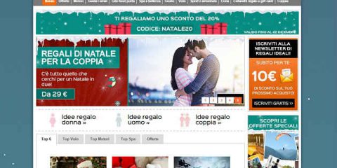 Regali Di Coppia Per Natale.Regaliideali It Piattaforma Ecommerce Per Idee Regalo