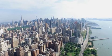 Video droni. New York vista dal drone