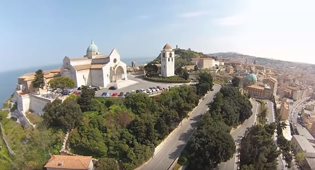 ancona vista dal drone