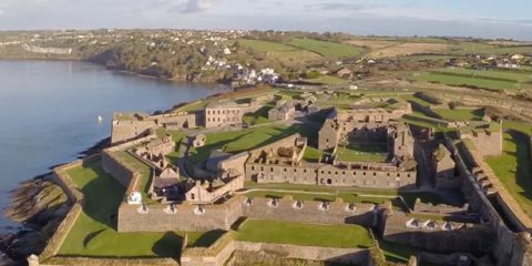 Video Droni. Il Forte Charles (Kinsale, Irlanda) visto dal drone