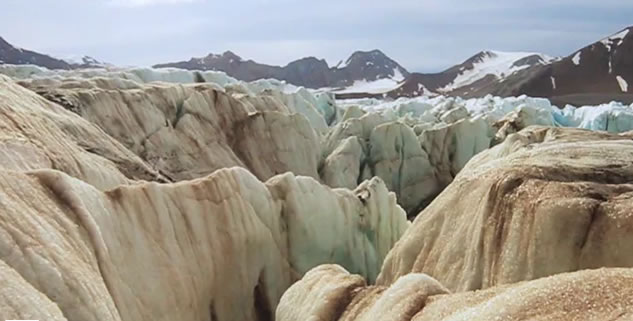 I ghiacciai dell’arcipelago Svalbard (Norvegia) visti dal drone