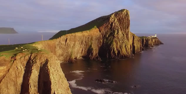 La Scozia vista dal drone